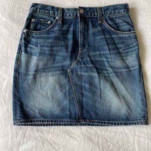 Rag and Bone Denim Mini Skirt size 27